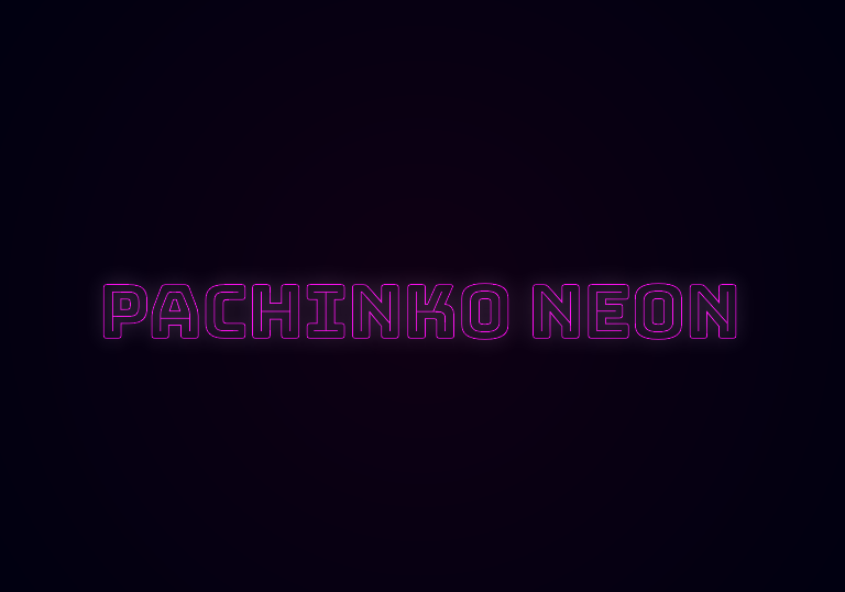 Pachinko Neon
