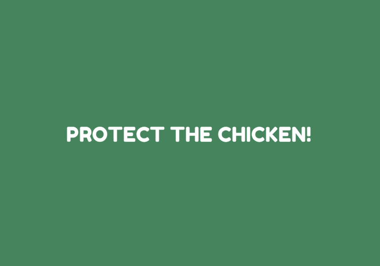 Protect The Chicken!